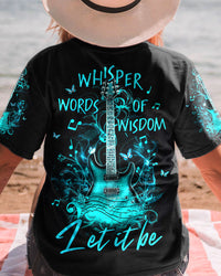 WHISPER WORDS OF WISDOM GUITAR ALL OVER PRINT - YHHG0206231