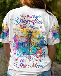 MAY YOU TOUCH DRAGONFLIES AND STARS ALL OVER PRINT - YHHG1406232