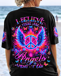 I BELIEVE THERE ARE ANGELS AMONG US WINGS ALL OVER PRINT - YHLT1804253
