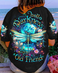 HELLO DARKNESS MY OLD FRIEND DRAGONFLY ALL OVER PRINT - YHDU2807232
