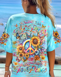 IMAGINE ALL THE PEOPLE LIVING LIFE IN PEACE ALL OVER PRINT - YHHG1604243