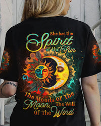 SHE HAS THE SPIRIT OF THE SUN ALL OVER PRINT - YHDU0805233