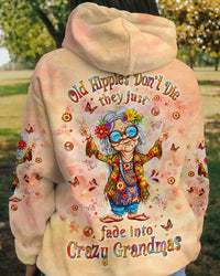 (HOT DEAL) OLD HIPPIES DON'T DIE HIPPIE GRANDMAS ALL OVER PRINT - YHLT0210243
