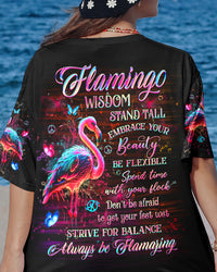 FLAMINGO WISDOM ALL OVER PRINT - YHHG2304241