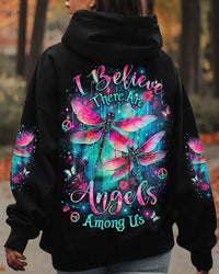 I BELIEVE THERE ARE ANGELS AMONG US DRAGONFLY ALL OVER PRINT - YHLT2011243