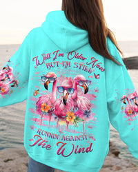 RUNNING AGAINST THE WIND FLAMINGO ALL OVER PRINT - YHDU1311233
