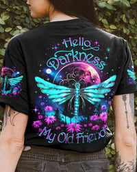 HELLO DARKNESS MY OLD FRIEND DRAGONFLY ALL OVER PRINT - YHDU1207231