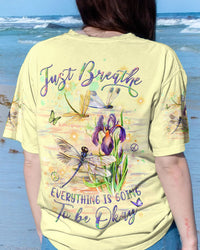 JUST BREATHE DRAGONFLY ALL OVER PRINT - YHDU2712232