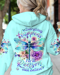 JUST BELIEVE DRAGONFLY ALL OVER PRINT - YHDU2912232