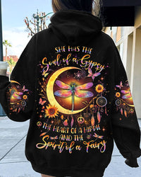 SPIRIT OF A FAIRY DRAGONFLY CRESCENT MOON ALL OVER PRINT - YHDU2311232
