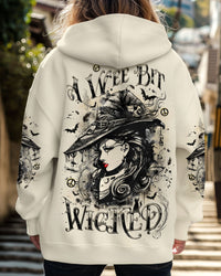 A WEE BIT WICKED HALLOWEEN ALL OVER PRINT - YHLT1609242