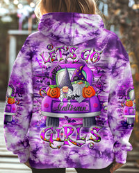 LET'S GO GIRLS GNOMES HALLOWEEN ALL OVER PRINT - YHLT0909243