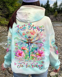 JUST BREATHE DRAGONFLY ALL OVER PRINT - YHLT3008242