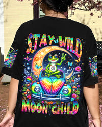 STAY WILD MOON CHILD FROG ALL OVER PRINT - YHDU0905243