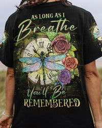 AS LONG AS I BREATHE YOU'LL BE REMEMBER ALL OVER PRINT - YHDU2704233