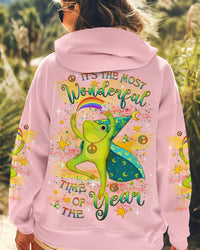 IT'S THE MOST WONDERFUL TIME HALLOWEEN FROG ALL OVER PRINT - YHLT1109241