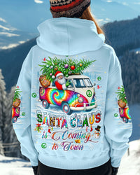 SANTA CLAUS IS COMING CHRISTMAS ALL OVER PRINT - YHLT2410243