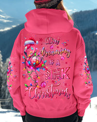 I AM DREAMING OF A PINK CHRISTMAS ALL OVER PRINT - YHLT0711242