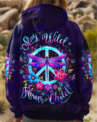 STAY WILD FLOWER CHILD DRAGONFLY ALL OVER PRINT - YHLT2612242