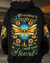 EVERYTHING IS MAGICAL WHEN YOU SEE IT DRAGONFLY ALL OVER PRINT - YHDU1110232