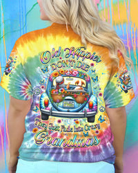 OLD HIPPIES DON'T DIE HIPPIE GRANDMAS ALL OVER PRINT - YHDU1801243