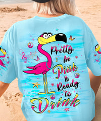 PRETTY IN PINK FLAMINGO ALL OVER PRINT - YHLT0807242