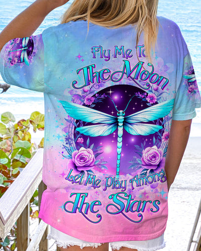 FLY ME TO THE MOON DRAGONFLY ALL OVER PRINT - YHDU3107234