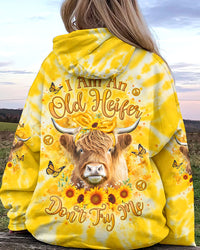 I'M AN OLD HEIFER DON'T TRY ME ALL OVER PRINT - YHLN3001242