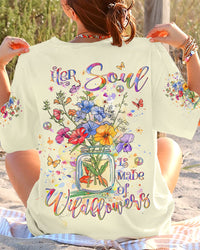 HER SOUL IS MADE OF WILDFLOWERS ALL OVER PRINT - YHLT2607241