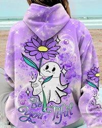 BE YOU TIFUL BOO HALLOWEEN ALL OVER PRINT - YHDU2808232