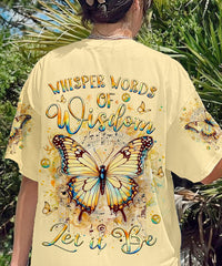 WHISPER WORDS OF WISDOM BUTTERFLY ALL OVER PRINT - YHLT2003244