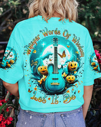 WHISPER WORDS OF WISDOM GUITAR HALLOWEEN ALL OVER PRINT - YHDU0708232
