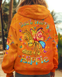 DON'T WORRY BEE HIPPIE ALL OVER PRINT - YHLT2711241