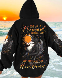 SHE IS A MERMAID SUN HIPPIE ALL OVER PRINT - YHDU2908232