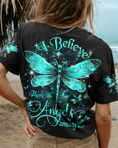 I BELIEVE THERE ARE ANGELS AMONG US ALL OVER PRINT - YHDU1707231