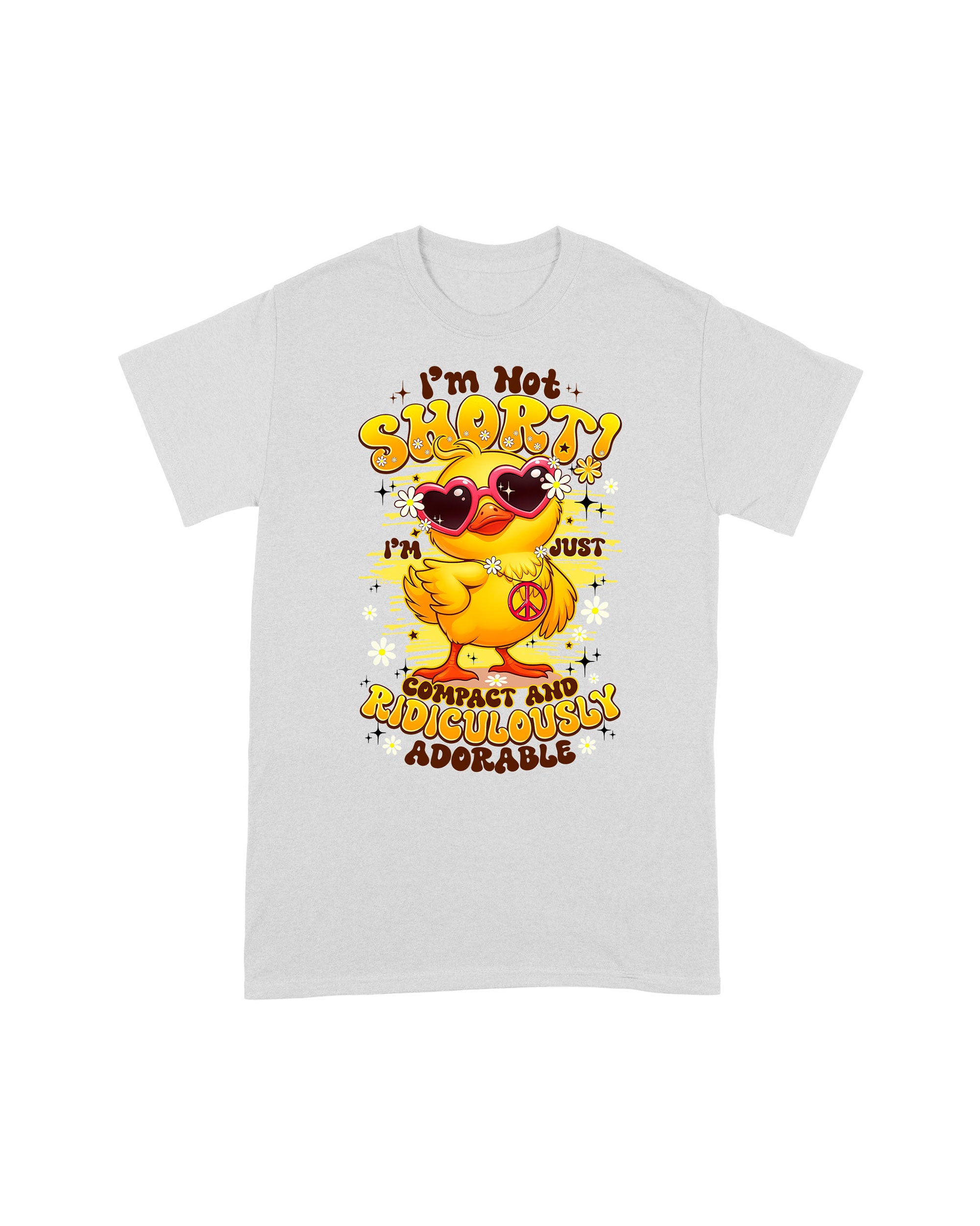 I'M NOT SHORT DUCK HIPPIE COTTON SHIRT - TYPQ0907255