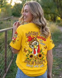 AGING MAY HAVE SLOWED ME DOWN CHICKEN ALL OVER PRINT - TLTW1906262