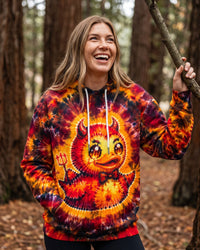 RUBBER DUCK DEVIL  HALLOWEEN BURST ALL OVER PRINT - TLTW1909261
