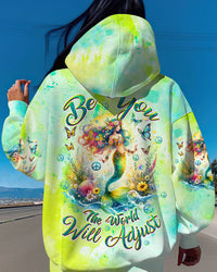 BE YOU THE WORLD WILL ADJUST MERMAID ALL OVER PRINT - TLTW1811233