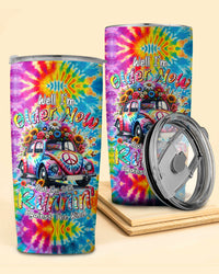 RUNNING AGAINST THE WIND TIE DYE TUMBLER - TYTM1801245