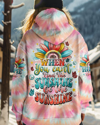 (HOT DEAL) BE THE SUNSHINE SUNFLOWER TIE DYE ALL OVER PRINT  - TLTW1911245
