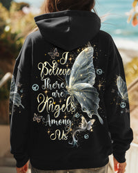 I BELIEVE THERE ARE ANGELS AMONG US BUTTERFLY ALL OVER PRINT - TLTW1712245