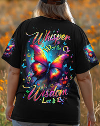WHISPER WORDS OF WISDOM LET IT BE BUTTERFLY ALL OVER PRINT - TLTW2403254