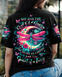 SPIRIT OF FAIRY CRESCENT MOON DRAGONFLY ALL OVER PRINT - TLTW2810232
