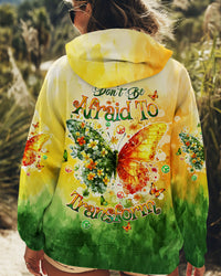 (HOT DEAL) DON'T BE AFRAID TO TRANSFORM BUTTERFLY ALL OVER PRINT  - TLTW0512245