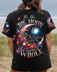 BE LIKE THE MOON FLOWERS ALL OVER PRINT - TLTW1305234