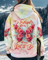 WHISPER WORDS OF WISDOM LET IT BE BUTTERFLY ALL OVER PRINT  - TLTW2510241