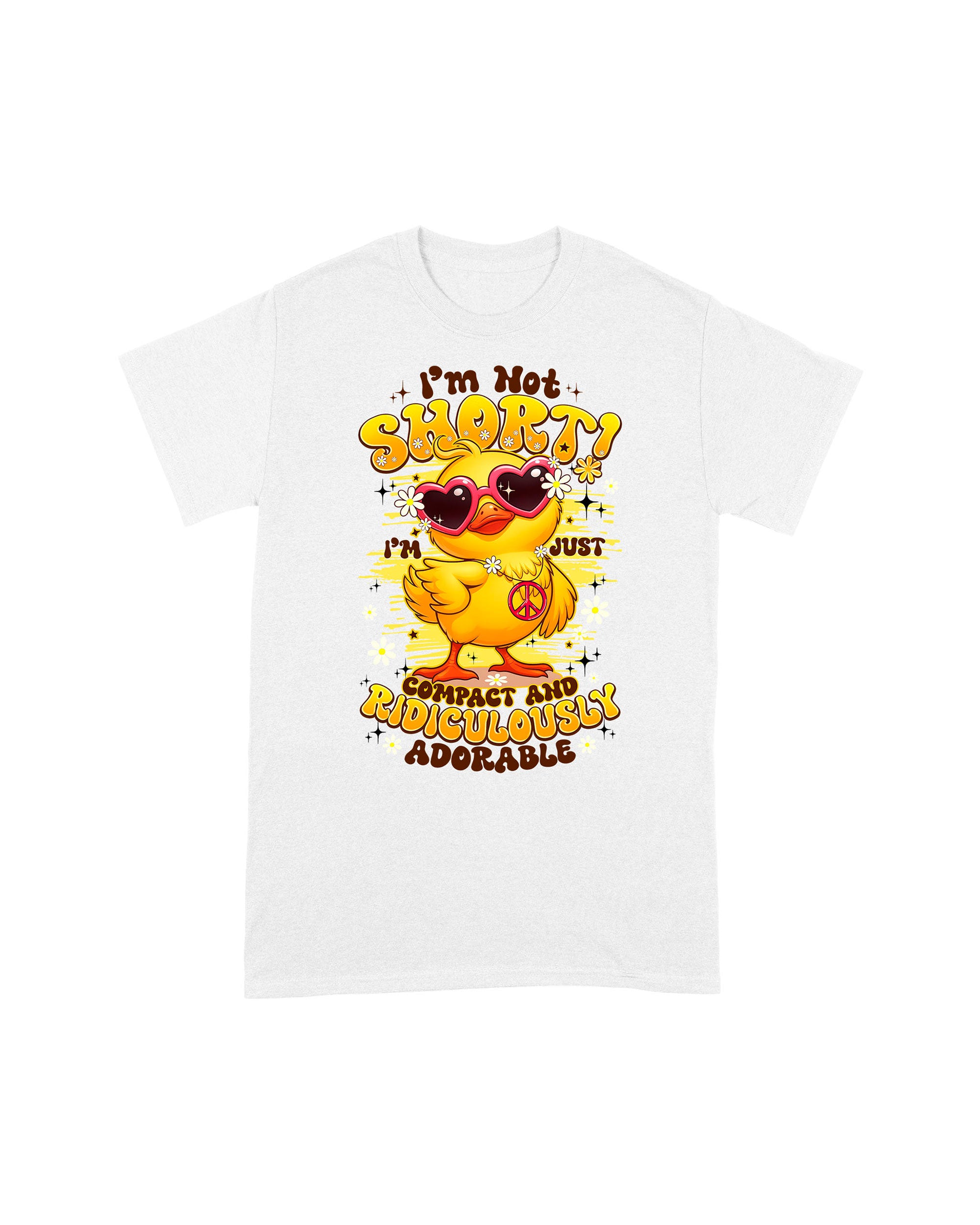 I'M NOT SHORT DUCK HIPPIE COTTON SHIRT - TYPQ0907255