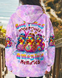 GOOD TIMES CRAZY FRIEND DUCK TIE DYE ALL OVER PRINT - TLTW1209244