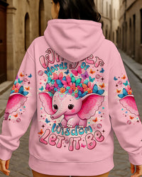 WHISPER WORDS OF WISDOM LET IT BE ELEPHANT ALL OVER PRINT  - TLTR2407251